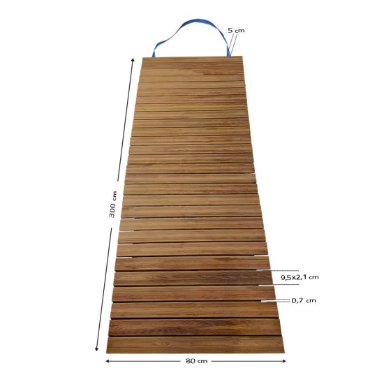 Διάδρομος παραλίας - κήπου 300x80cm