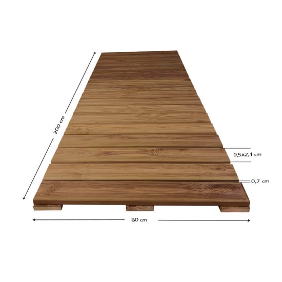 Σταθερός διάδρομος παραλίας 200x80cm