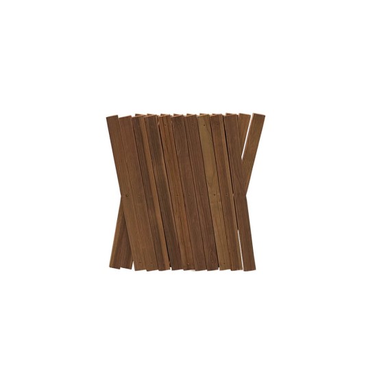 Ξύλινος φράχτης ανοιγόμενος premium 250x60 cm