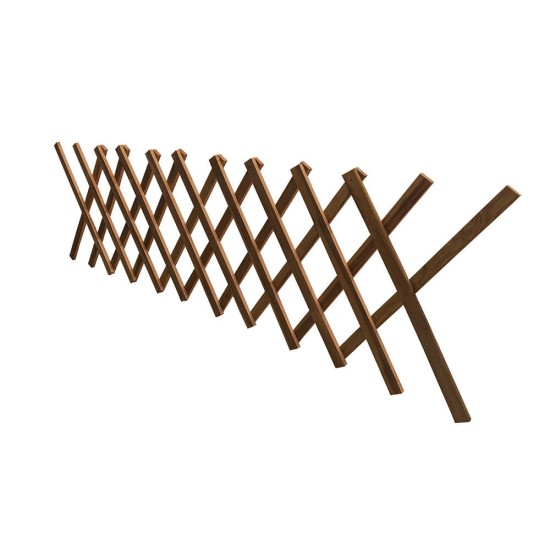 Ξύλινος φράχτης ανοιγόμενος premium 250x80 cm