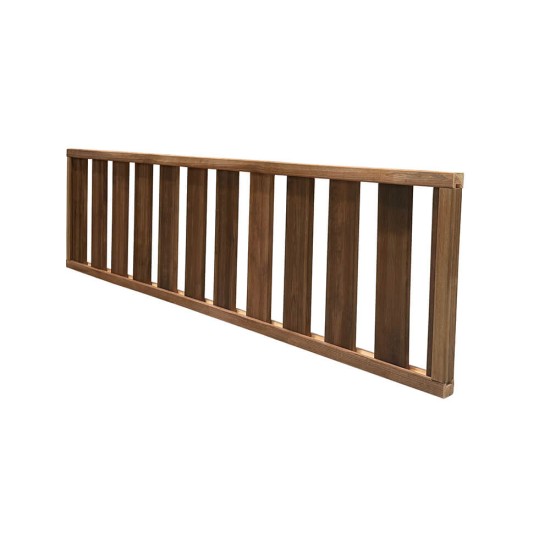 Ξύλινος φράχτης για κήπους και παρτέρια