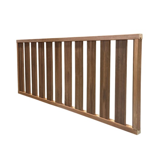 Ξύλινος φράχτης για κήπους και παρτέρια