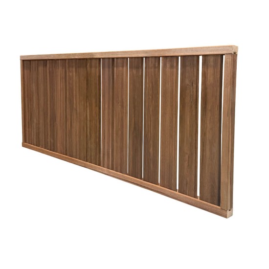 Ξύλινος φράχτης για κήπους και παρτέρια