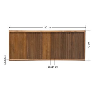 Ξύλινος φράχτης κλειστού τύπου 180x70cm