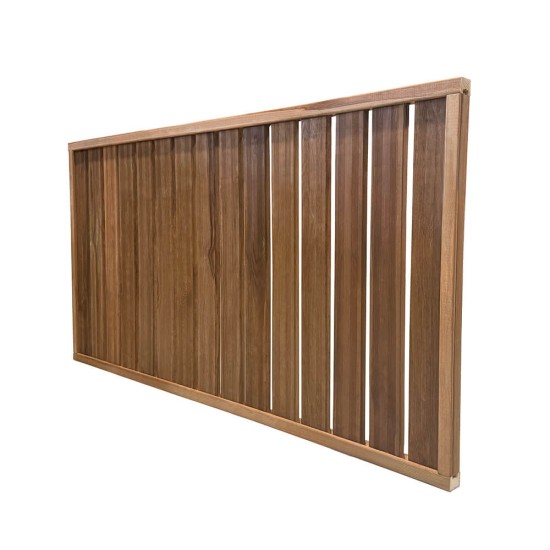 Ξύλινος φράχτης για κήπους και παρτέρια