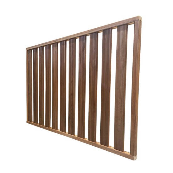 Ξύλινος φράχτης για κήπους και παρτέρια