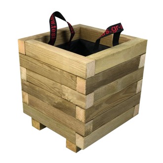 Wooden flower pot Tesias - 30x30