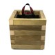 Wooden flower pot Tesias - 30x30