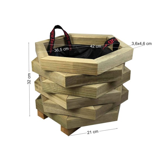 ΔΩΔΕΚΑΓΩΝΗ με κλειστές γωνίες - 42x32