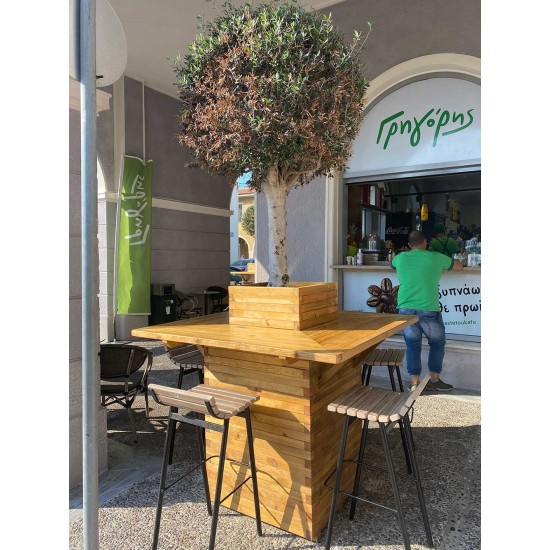 Ζαρντινιέρα με πάσο