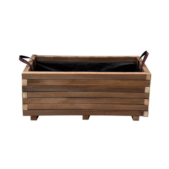 Ζαρντινιέρα Ξύλινη Παραλ/μη 70x30x32cm