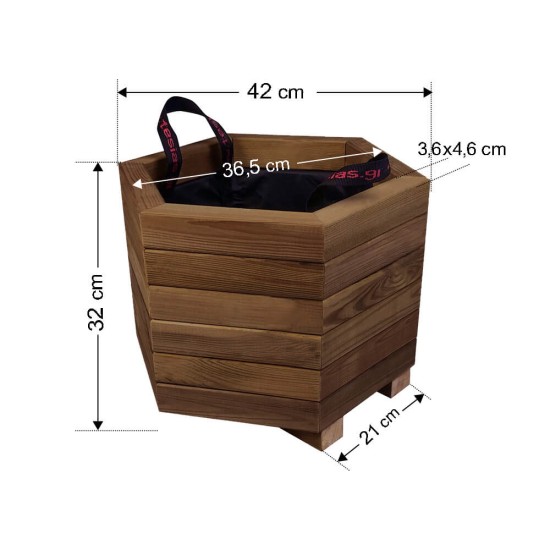 ΕΞΑΓΩΝΗ με κλειστές γωνίες - Δ42x32