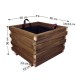 Twelve angle flower pot - Closed angles - 30x30x36