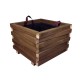Twelve angle flower pot - Closed angles - 30x30x36