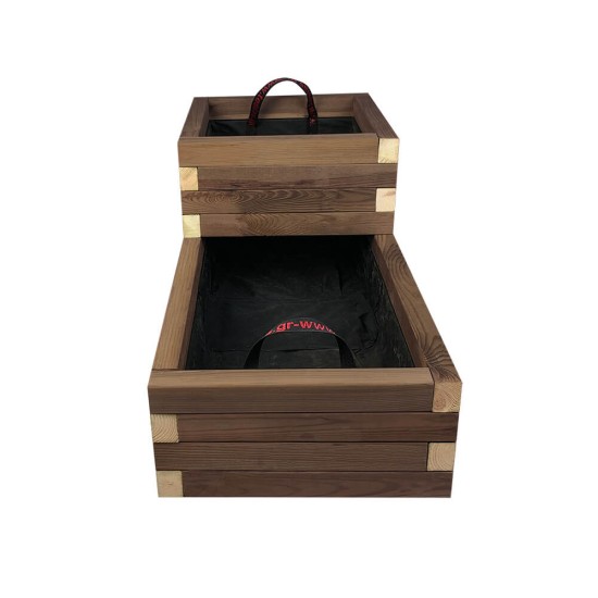 Ζαρντινιέρα δύο επιπέδων Νο2 90x40x40