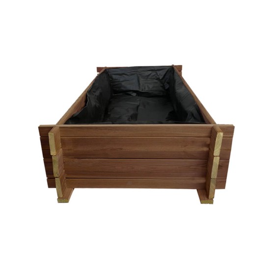 Λαχανόκηπος με πάτο 150x74x32cm