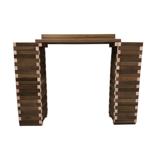 Σετ Γλάστρες - Παγκος 160x30x110cm