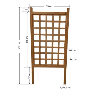 Καφασωτό Ζαρντινιέρας 70x150 cm