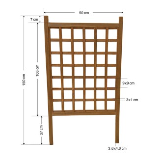 Καφασωτό Ζαρντινιέρας 90x150 cm