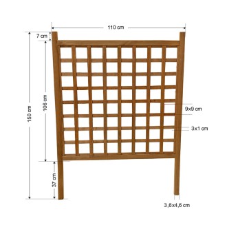 Καφασωτό Ζαρντινιέρας 110x150 cm