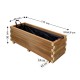Ζαρντινιέρα Ξύλινη Παραλ/μη 110x40x36cm