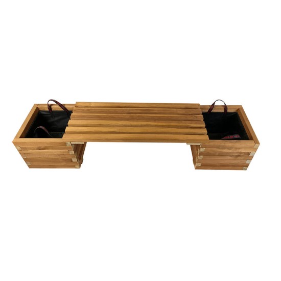 Παγκάκι γλάστρες σετ 170x40x40cm