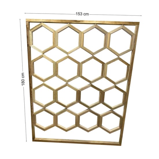 Διαχωριστικο καφασωτο 180x153cm