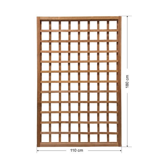 Ξύλινο καφασωτό εξωτερικού χώρου , με μοντέρνος σχεδιασμό και ανθεκτικό σε καιρικές συνθήκες