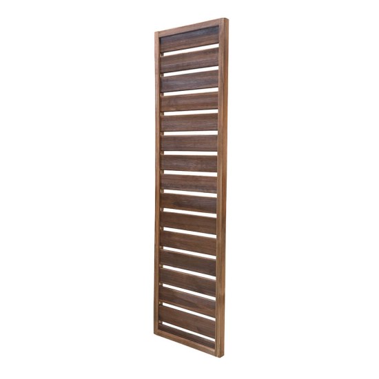 Ξύλινο καφασωτό εξωτερικού χώρου , με μοντέρνος σχεδιασμό και ανθεκτικό σε καιρικές συνθήκες