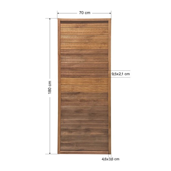 Ξύλινο καφασωτό εξωτερικού χώρου , με μοντέρνος σχεδιασμό και ανθεκτικό σε καιρικές συνθήκες