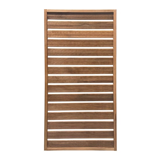 Ξύλινο καφασωτό εξωτερικού χώρου , με μοντέρνος σχεδιασμό και ανθεκτικό σε καιρικές συνθήκες