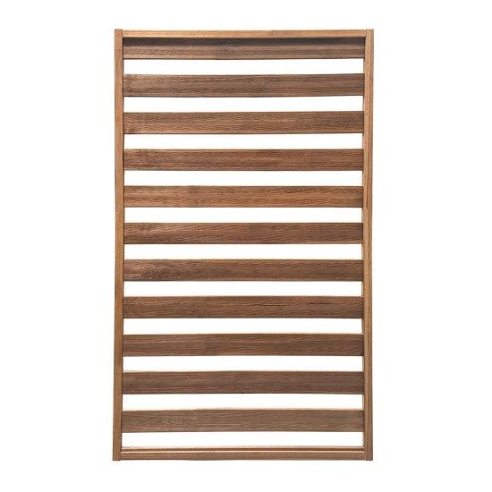 Ξύλινο καφασωτό εξωτερικού χώρου , με μοντέρνος σχεδιασμό και ανθεκτικό σε καιρικές συνθήκες