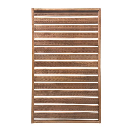 Ξύλινο καφασωτό εξωτερικού χώρου , με μοντέρνος σχεδιασμό και ανθεκτικό σε καιρικές συνθήκες