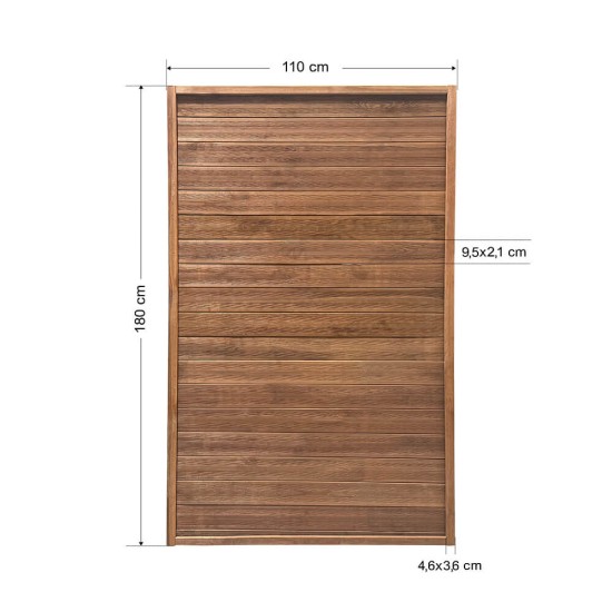 Ξύλινο καφασωτό εξωτερικού χώρου , με μοντέρνος σχεδιασμό και ανθεκτικό σε καιρικές συνθήκες