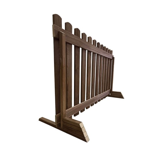 Ξύλινο καφασωτό εξωτερικού χώρου , με μοντέρνος σχεδιασμό και ανθεκτικό σε καιρικές συνθήκες