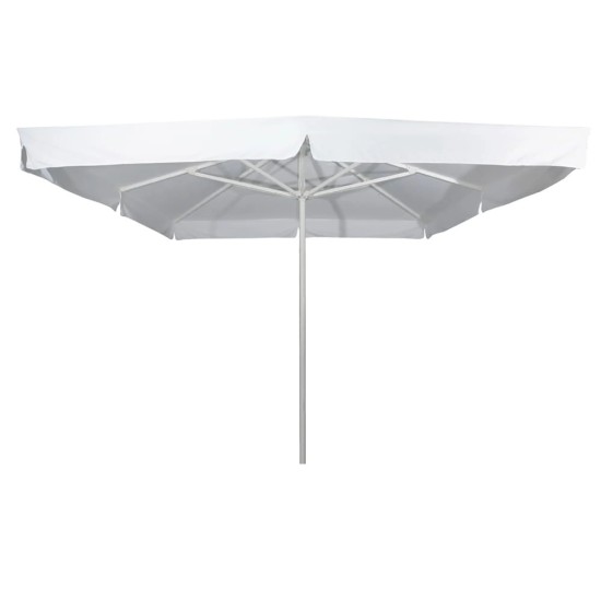Ομπρέλα κήπου 300x300cm 8 ακτίνες Polyester Λευκό Ομπρέλα κήπου 300x300cm 8 ακτίνες Polyester Λευκό