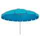 Ομπρέλα παραλίας πισίνας Φ240cm / 16 - Polyester - Μπλε Ομπρέλα παραλίας πισίνας Φ240cm / 16 - Polyester - Μπλε