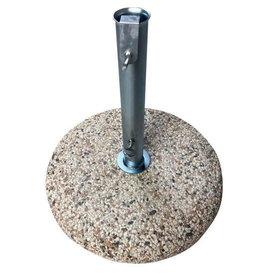 Βάση Ομπρέλας 25kg τσιμεντένια με Ψηφίδα