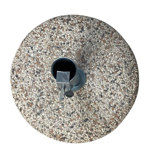 Βάση Ομπρέλας 25kg τσιμεντένια με Ψηφίδα