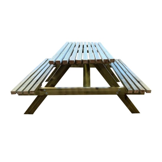 Ξύλινο τραπέζι πικ-νικ για κήπο ή παραλία