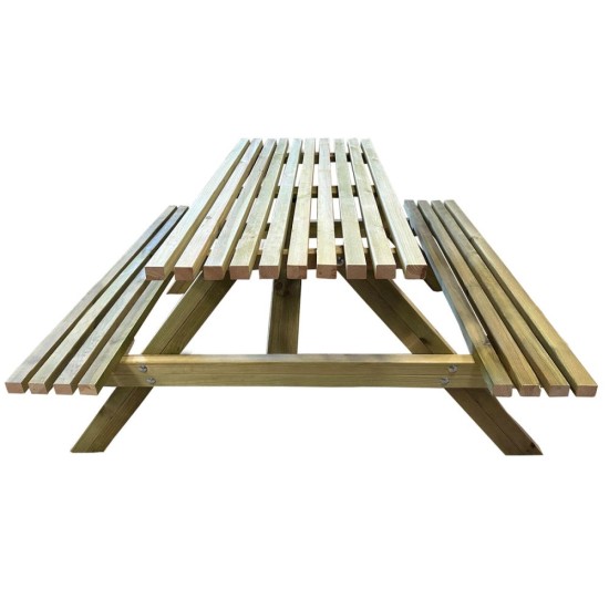 Ξύλινο τραπέζι πικ-νικ για κήπο ή παραλία