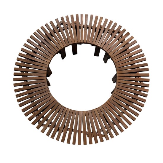 Στρογγυλό παγκάκι για 15 άτομα