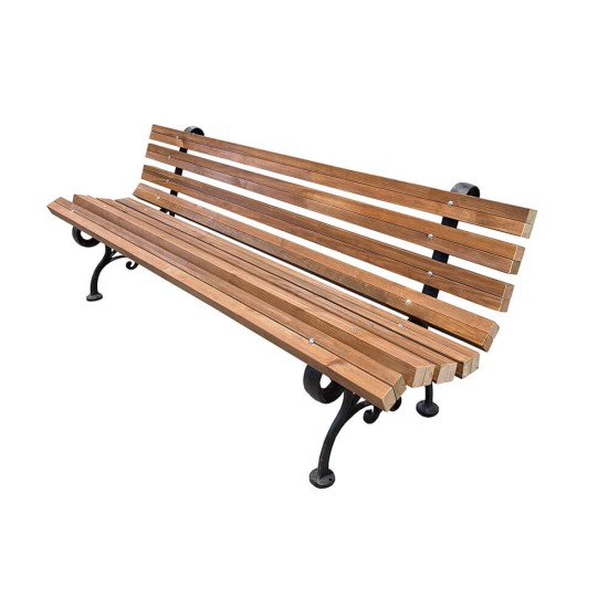 Παγκάκι 4 ατόμων βαρέου τύπου 188 Χ52 Χ72 cm 