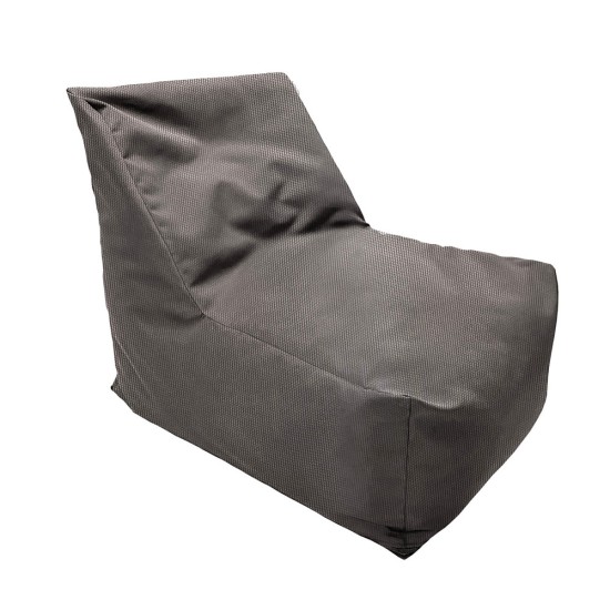 Πουφ Junior Πολυθρονάκι | Αδιάβροχo | 75x67x57x30 | Γκρι Καραβόπανο