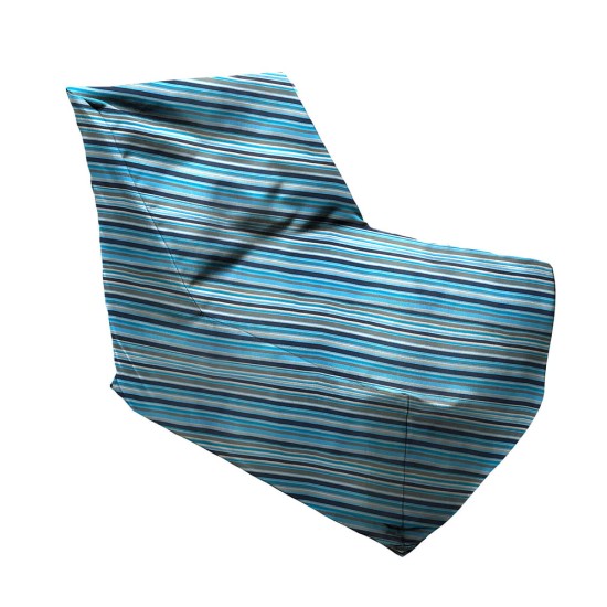 Πουφ Junior Πολυθρονάκι | Αδιάβροχo | 75x67x57x30 | Ργιέ Σιέλ Καραβόπανο