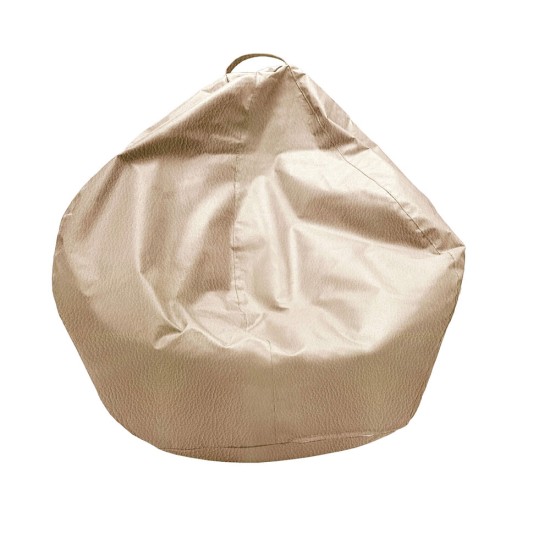 Πουφ Αχλάδι Πολυθρόνα | Αδιάβροχo | Φ100x80 | Ζαχαρί Δερματίνη