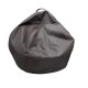 Pouf Pear slipper chair | Waterproof | Φ100x80 | Ecru Umbrella Fabric