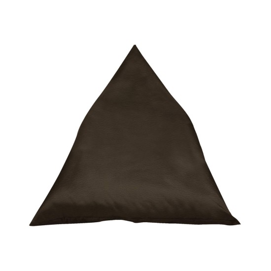 Ξαπλώστρα Πουφ με Μύτη | Αδιάβροχη | 135x90x90x25 | Καρυδι Δερματίνη