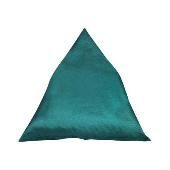 Ξαπλώστρα Πουφ με Μύτη | Αδιάβροχη | 135x90x90x25 | Πετρολ Δερματίνη