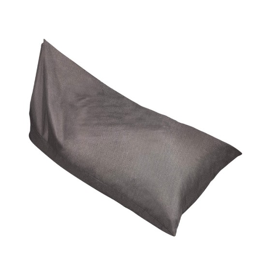 Ξαπλώστρα Πουφ με Μύτη | Αδιάβροχη | 135x90x90x25 | Γκρι Καραβόπανο